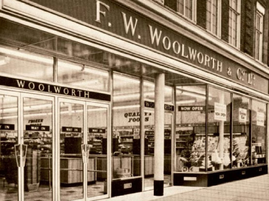 Burslem Woolworths 1966