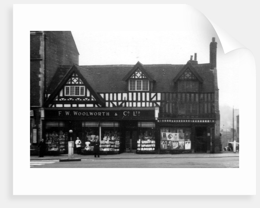 Newcastle-under-Lyme Woolworths 1950s